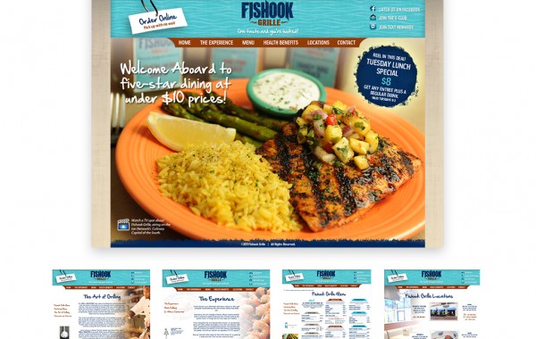Fishook Website Portfolio