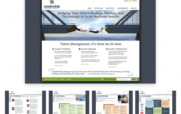 Leadership Website Portfolio