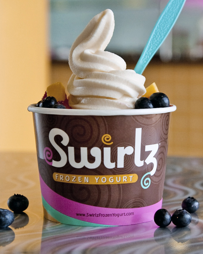 Swirlz Yogurt Cup Design