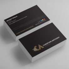 Christian Anthony Media Logo Design & Business Card